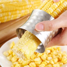 将图片加载到图库查看器，Stainless Steel Corn Stripper and Peeler Ring
