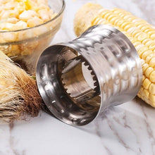 将图片加载到图库查看器，Stainless Steel Corn Stripper and Peeler Ring
