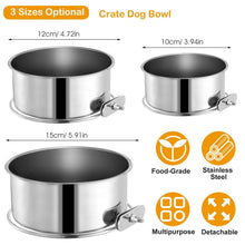Load image into Gallery viewer, Stainless Steel Dog Pet Bowl
