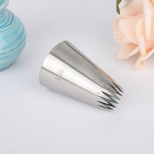 Load image into Gallery viewer, Stainless Steel Extra Large Icing Piping Nozzle Tips Cookie Cake Cream Fondant Nozzle Tubes Cake Decorating Tools Large Piping Cakes Decoration Set Nozzles Tips

