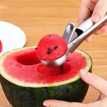 Load image into Gallery viewer, Stainless Steel Ice Cream Scooper, A Good Metal Scoop Tools For Kitchen, For Making Meatball/Melon Ball/Watermelon/Fruits, Measuring Spoon Cup for Cooking Baking
