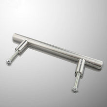 Load image into Gallery viewer, Stainless Steel Kitchen Door Cabinet T Bar Handle Pull Knob Door Pull Handle Stainless Door Handle Stainless Steel Hollow Bar Drawer Pulls Cupboard Knob For Kitchen Furniture
