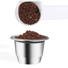 Load image into Gallery viewer, Stainless Steel Refillable Coffee Espresso Capsules
