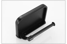 Load image into Gallery viewer, Stainless Steel Toilet Paper Holder Bathroom Wall Mount WC Paper Phone Holder Shelf Towel Roll shelf Accessories Toilet Paper Holder With Phone Shelf Aluminum Bathroom Accessories Tissue Roll Dispenser Storage Rack, Wall Mounted Modern Paper Towel Adapter
