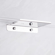 Load image into Gallery viewer, Stainless Steel Toilet Paper Holder Bathroom Wall Mount WC Paper Phone Holder Shelf Towel Roll shelf Accessories Toilet Paper Holder With Phone Shelf Aluminum Bathroom Accessories Tissue Roll Dispenser Storage Rack, Wall Mounted Modern Paper Towel Adapter
