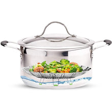 将图片加载到图库查看器，Stainless Steel Vegetable Steamer Basket
