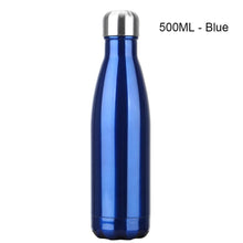 将图片加载到图库查看器，Stainless Steel Water Bottle BPA Free Thermos Water Beer Thermos 500ml for Sport Bottles Double-Wall Insulated Vacuum Flask Double-Walled Insulated Vacuum Flask Stainless Steel Drinking Bottle
