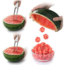 Load image into Gallery viewer, Stainless Steel Watermelon Cube Cutter
