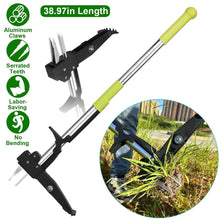 Load image into Gallery viewer, Standup Aluminum Weed Puller with 4 Claws
