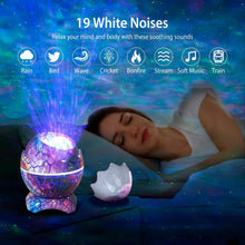将图片加载到图库查看器，Star Project Lamp Galaxy Light Dinosaur Egg with Wireless Speaker and Remote Control
