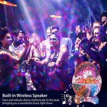 将图片加载到图库查看器，Star Project Lamp Galaxy Light Dinosaur Egg with Wireless Speaker and Remote Control
