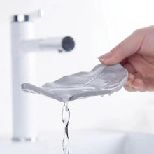 Load image into Gallery viewer, Starfish Soap Dish Leaf Shape Soap Drain Tray Creative Soap Holder Jewelry  Storage Plate Tray Container Bathroom Accessories Soap Container Leaf Shape Soap Dish Exquisite Soap Drain Tray Creative Soap Holder Jewelry Storage Plate Tray Container Bathroom
