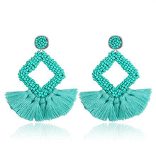 Load image into Gallery viewer, Statement Boho Drop Earrings
