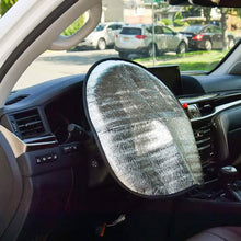 将图片加载到图库查看器，Steering Wheel Sun Protection Heat Reflective Cover Protector Cover
