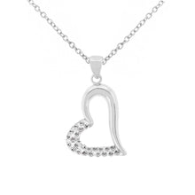 Load image into Gallery viewer, Sterling Silver Love Heart Necklaces
