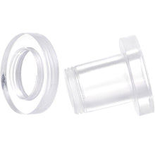 将图片加载到图库查看器，2G Clear Acrylic Screw Fit Plug Set
