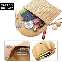 将图片加载到图库查看器，Straw Handmade Shoulder Bag
