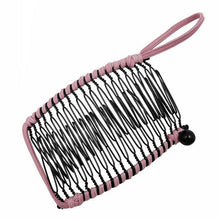将图片加载到图库查看器，Stretch Banana Clip Double Side Lazy Women Hair Comb Easy Thick Curly Hair Styling Tool Ponytail Mohawk Bun Maker Accessories For Curly Hair Women
