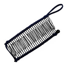 将图片加载到图库查看器，Stretch Banana Clip Double Side Lazy Women Hair Comb Easy Thick Curly Hair Styling Tool Ponytail Mohawk Bun Maker Accessories For Curly Hair Women
