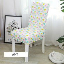将图片加载到图库查看器，Stretch Elastic Chair Covers Spandex For Wedding Dining Room Office Banquet house chaise chair cover   Chair Covers Protector Slipcovers For Hotel Banquet Restaurant Dining Room Cover
