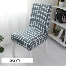 将图片加载到图库查看器，Stretch Elastic Chair Covers Spandex For Wedding Dining Room Office Banquet house chaise chair cover   Chair Covers Protector Slipcovers For Hotel Banquet Restaurant Dining Room Cover
