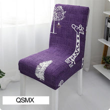 将图片加载到图库查看器，Stretch Elastic Chair Covers Spandex For Wedding Dining Room Office Banquet house chaise chair cover   Chair Covers Protector Slipcovers For Hotel Banquet Restaurant Dining Room Cover
