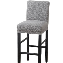 Load image into Gallery viewer, Stretch High-Hoot Bar Stool Chair Cover Polar Fleece Solid Color Bar Cafe Front Desk Restaurant Wedding Chair Protective Cover Stretch Chair Cover For Dining Room Elastic Material Slipcover For Office Chair
