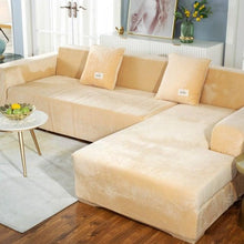 Load image into Gallery viewer, Stretchable Couch Cover Lounge  Sofa Slipcover  Furniture Cover Machine Washable Elasticated Sofa Covers Chaise Longue For Living Room Corner Armchair Elastic Cushion Couch Furniture 3 Seater Slipcover For Home
