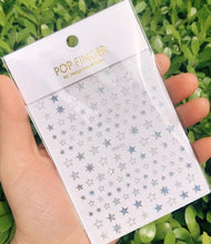 将图片加载到图库查看器，Stripe Line Nail Sticker Decal Thin Lining Line Art Self-Adhesive Peel Off Silver /Gold /White /Black Gold Stickers Accessories Strip Line Nail Decal Self-Adhesive 3D Wave Decal Decoration Metallic Curve Design Decoration for Women Girls
