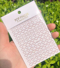 将图片加载到图库查看器，Stripe Line Nail Sticker Decal Thin Lining Line Art Self-Adhesive Peel Off Silver /Gold /White /Black Gold Stickers Accessories Strip Line Nail Decal Self-Adhesive 3D Wave Decal Decoration Metallic Curve Design Decoration for Women Girls
