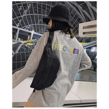 Load image into Gallery viewer, Stylish And Fashionable Fanny Bag For Women Rave Festival Bum Travel Waist Pack Black And White Checkered
