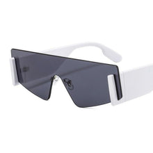 Load image into Gallery viewer, Stylish Big Rimless Classic Sunglasses In Square Shape For Women &amp; Men New Oversize &amp; Retro Style Sunglasses  Rectangle Shape Eyewear Shades Oversized Fashion Sunglasses For Women
