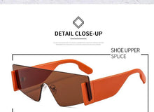 Load image into Gallery viewer, Stylish Big Rimless Classic Sunglasses In Square Shape For Women &amp; Men New Oversize &amp; Retro Style Sunglasses  Rectangle Shape Eyewear Shades Oversized Fashion Sunglasses For Women
