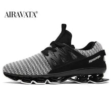 将图片加载到图库查看器，Stylish Black Mens Soft Casual Sneakers Breathable Comfort Sport Elegant Men Sneakers
