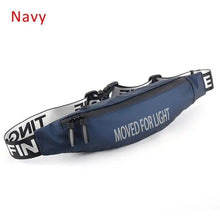 Load image into Gallery viewer, Stylish Design Unisex Waterproof Money Belt Bag Elegant Waist Pack Bag for Hiking Fitness Cycling Workout Gym Reflective Runners Belt Jogging Pocket Belt
