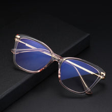 Load image into Gallery viewer, Stylish Eyeglasses Glasses Clear Lens  Blue Light Blocking Glasses Women Men Fashion Cat Eye Glasses Computer Gaming Eyeglasses Eye Protection Eyewear

