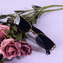 Load image into Gallery viewer, Stylish Fashionable Women Sunglasses Trending &amp; Luxury  Square Popular Design Men Glasses New Vintage Metal Black Comfortable Lenses Outdoor Travel Driving Sunglasses
