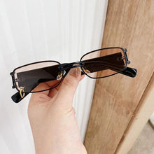 Load image into Gallery viewer, Stylish Fashionable Women Sunglasses Trending &amp; Luxury  Square Popular Design Men Glasses New Vintage Metal Black Comfortable Lenses Outdoor Travel Driving Sunglasses
