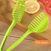 Load image into Gallery viewer, Stylish Handheld Kitchenware Tomato Slicer Bread Clip Fruit and Vegetable Cutter Potato Creative Gadget Kitchen Accessories
