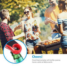 Load image into Gallery viewer, Stylish Instant Read Meat Thermometer Waterproof Ultra Fast Digital Food Water Milk Thermometer With Backlight &amp; Calibration Digital Food Probe for Kitchen Outdoor Grilling And BBQ
