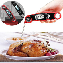 Load image into Gallery viewer, Stylish Instant Read Meat Thermometer Waterproof Ultra Fast Digital Food Water Milk Thermometer With Backlight &amp; Calibration Digital Food Probe for Kitchen Outdoor Grilling And BBQ

