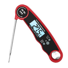 Load image into Gallery viewer, Stylish Instant Read Meat Thermometer Waterproof Ultra Fast Digital Food Water Milk Thermometer With Backlight &amp; Calibration Digital Food Probe for Kitchen Outdoor Grilling And BBQ
