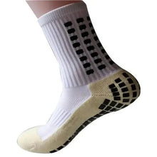 Load image into Gallery viewer, Stylish New Sports Anti Slip Soccer Socks Cotton Football Grip Socks For Men Breathable Sports Running Cycling Socks For Men
