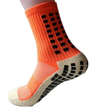 Load image into Gallery viewer, Stylish New Sports Anti Slip Soccer Socks Cotton Football Grip Socks For Men Breathable Sports Running Cycling Socks For Men

