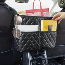 Load image into Gallery viewer, Stylish PU Leather Handbag Car-Mounted Storage Bag
