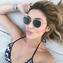 Load image into Gallery viewer, Stylish Small Round Polarized Sunglasses for Men Women Sunglasses For Hexagon Shape Sunglasses New Women Sunglasses In Metal Colorful Frame Glasses Eyewear For Men Women
