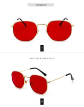 Load image into Gallery viewer, Stylish Small Round Polarized Sunglasses for Men Women Sunglasses For Hexagon Shape Sunglasses New Women Sunglasses In Metal Colorful Frame Glasses Eyewear For Men Women
