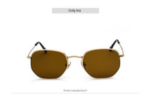 Load image into Gallery viewer, Stylish Small Round Polarized Sunglasses for Men Women Sunglasses For Hexagon Shape Sunglasses New Women Sunglasses In Metal Colorful Frame Glasses Eyewear For Men Women
