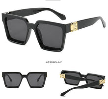 Load image into Gallery viewer, Stylish Square Sunglasses For Women &amp; Luxury Eyeglasses For Women And Men square Sun Glasses For Men Eyewear Women Oversized Square Frame Sunglasses Multiple Tinted Glitter Inspired Stylish Shades

