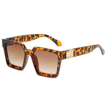 Load image into Gallery viewer, Stylish Square Sunglasses For Women &amp; Luxury Eyeglasses For Women And Men square Sun Glasses For Men Eyewear Women Oversized Square Frame Sunglasses Multiple Tinted Glitter Inspired Stylish Shades
